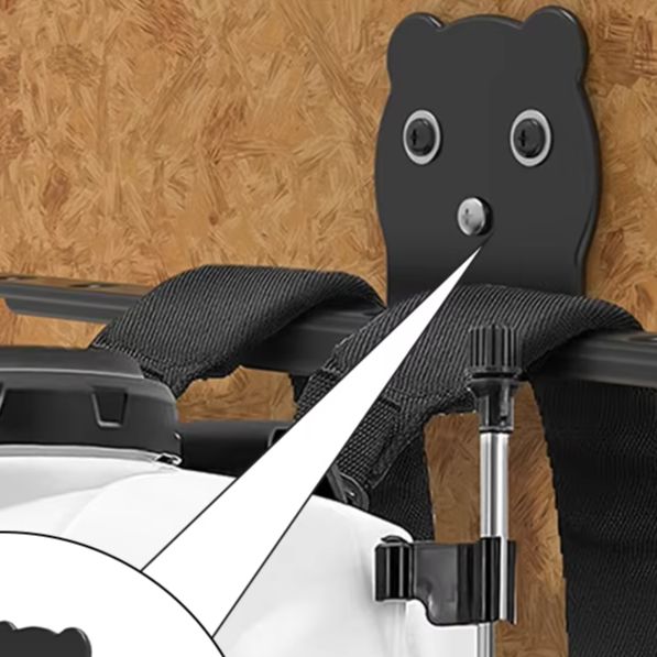 Heavy Equipment Unit - バックパックブロワー保管用のゴムコーティング付き頑丈な壁掛けブラケット、1台または2台の電源機器に適合
