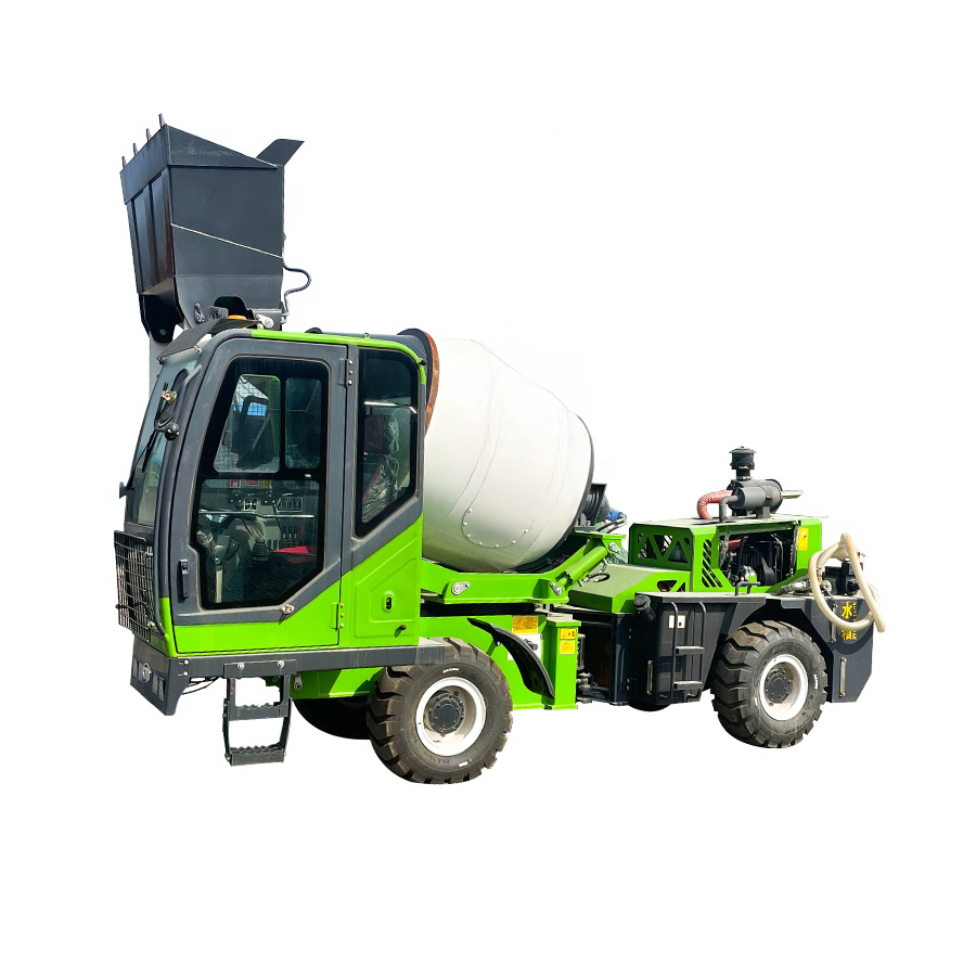 Concrete Mixer Machine - 1.8立方メートル EPA EU5 ミキサー車 ディーゼルエンジン 4WD