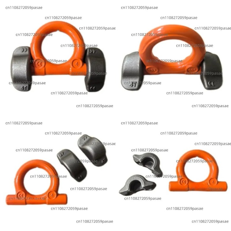 Welding Heavy Equipment - 31.5トンのYD092ヘビーデューティー溶接式吊り下げアイ、デュアルアイ付き、機器の吊り上げやラッシング用に設計