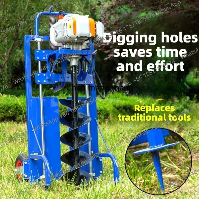 A172アースオーガー式穴掘り機、携帯型ハンドヘルド掘削機、 - Post Hole Digger のレビューと価格