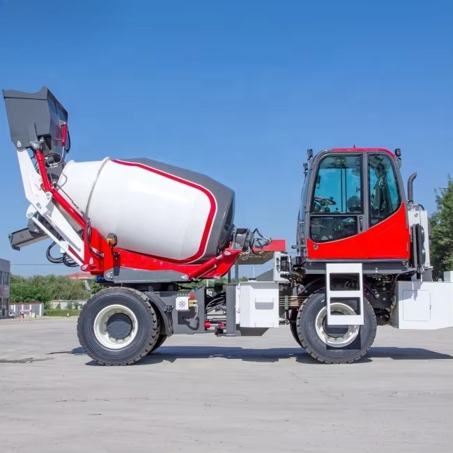 4WD自走式コンクリートミキサー車 油圧式コンクリートミキシ - Concrete Mixer Machine のレビューと価格