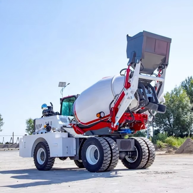 4WD自走式コンクリートミキサー車 油圧式コンクリートミキシ - Concrete Mixer Machine のレビューと価格