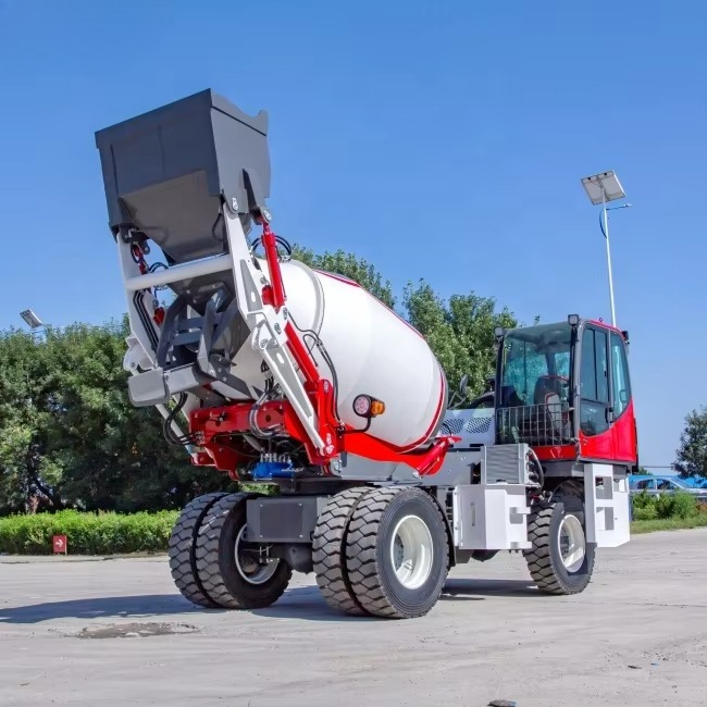4WD自走式コンクリートミキサー車 油圧式コンクリートミキシ - Concrete Mixer Machine のレビューと価格
