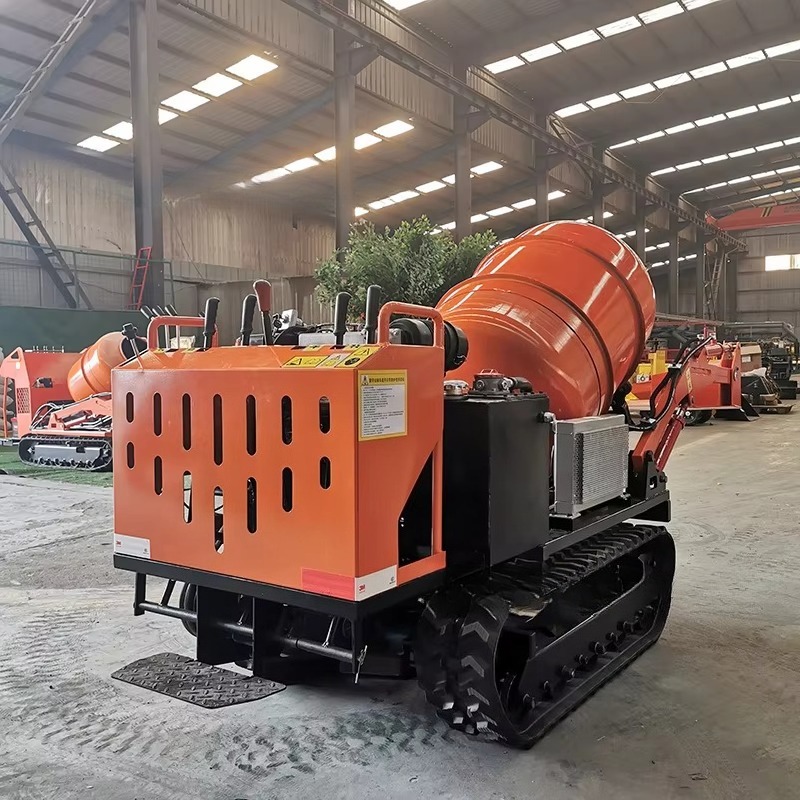 クローラ式自走式0.8トンコンクリートミキサー車 中古ディー - Concrete Mixer Machine のレビューと価格