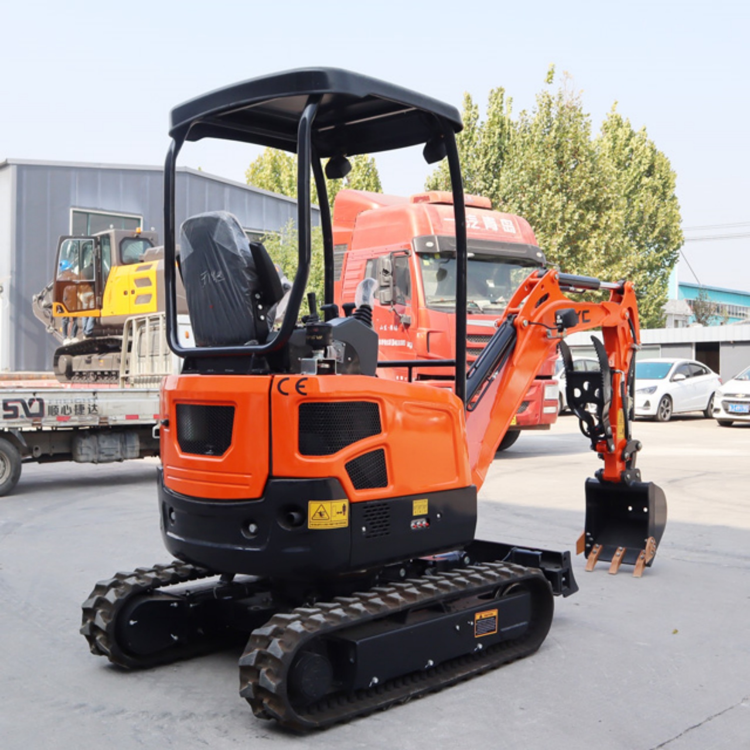カスタマイズ可能な油圧クローラー式掘削機 CE EPA Eu - Heavy Equipment Landscaping のレビューと価格