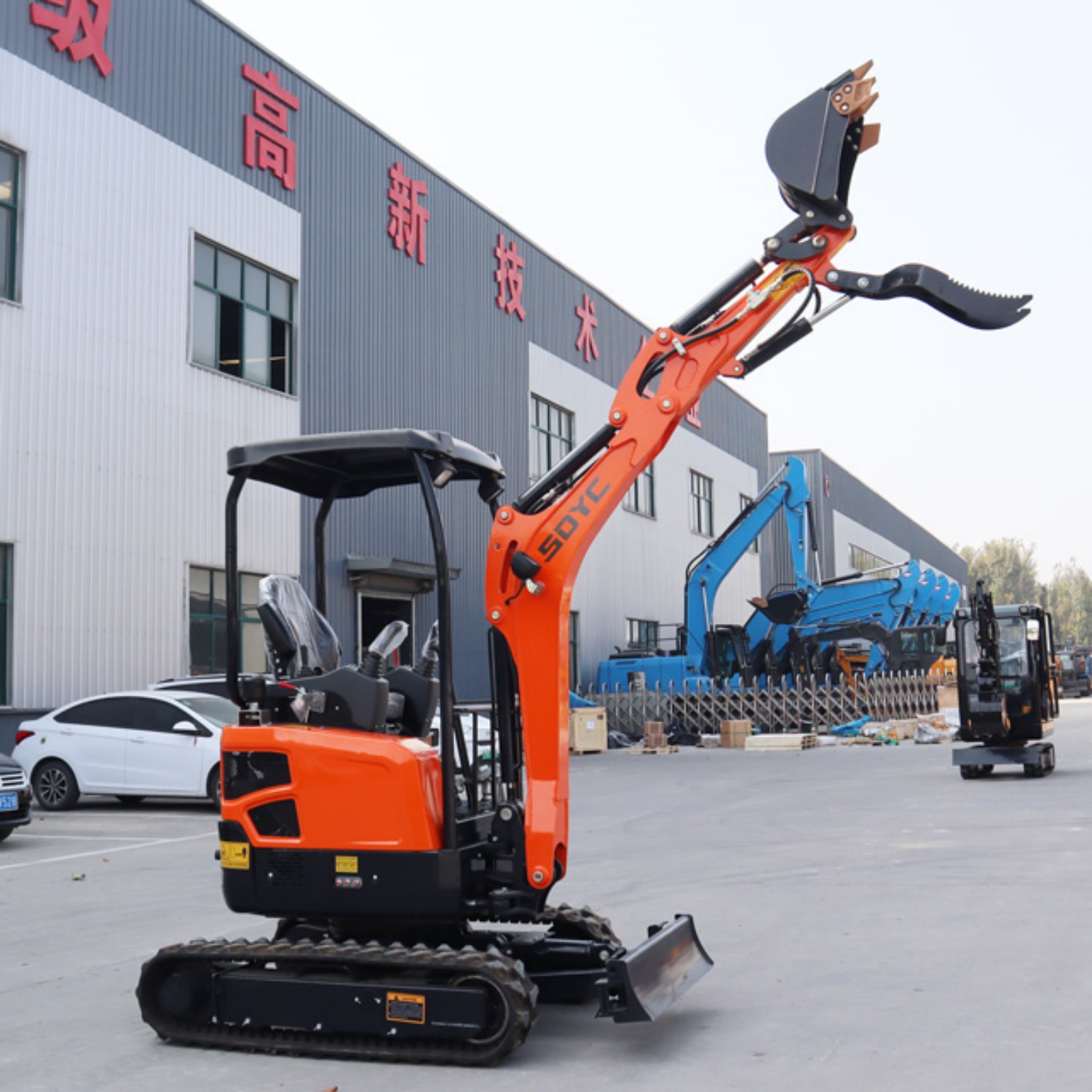 カスタマイズ可能な油圧クローラー式掘削機 CE EPA Eu - Heavy Equipment Landscaping のレビューと価格