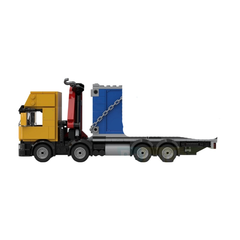 ヘビーデューティークレーントラック MOC ビルディングブロ - Vehicle Heavy Equipment のレビューと価格