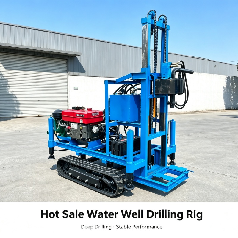 カスタマイズ可能なクローラー式井戸掘削装置、山地での取水に適 - Diesel Water Pump のレビューと価格
