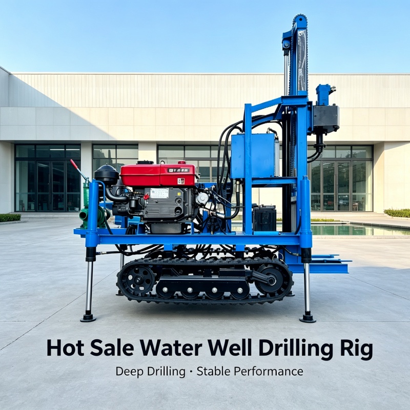 カスタマイズ可能なクローラー式井戸掘削装置、山地での取水に適 - Diesel Water Pump のレビューと価格