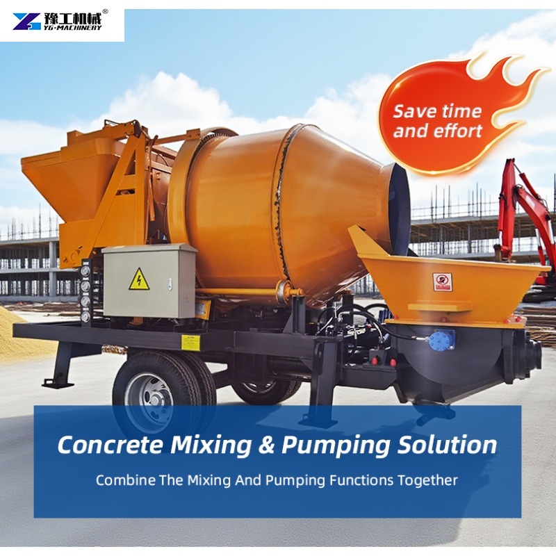 高コストパフォーマンスコンクリートポンプとコンクリートミキサ - Concrete Mixer Machine のレビューと価格