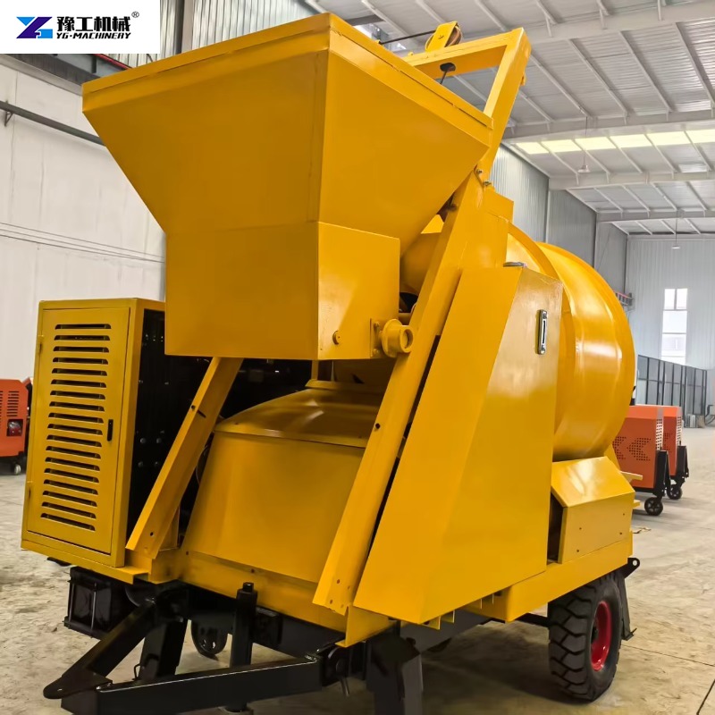 トレーラー搭載コンクリートミキサー一体型エンジニアリングコン - Concrete Mixer Machine のレビューと価格