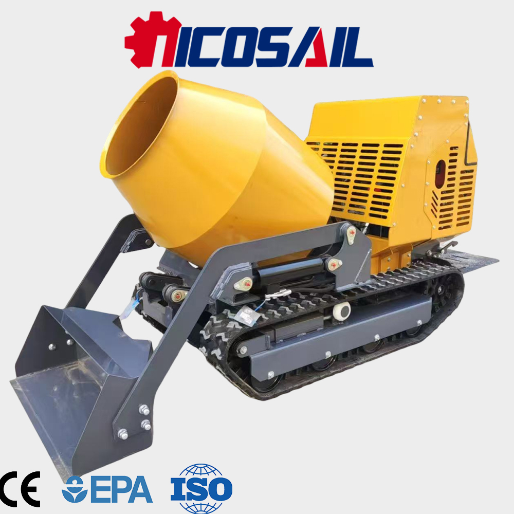 ミニコンクリートミキサーダンパー コンパクトな自走式ミキシン - Concrete Mixer Machine のレビューと価格