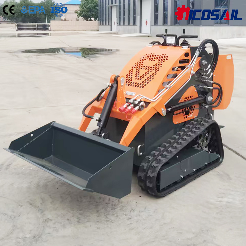 380Eミニスキッドステアローダー、積載量300kg、コンパ - Heavy Equipment Loader のレビューと価格