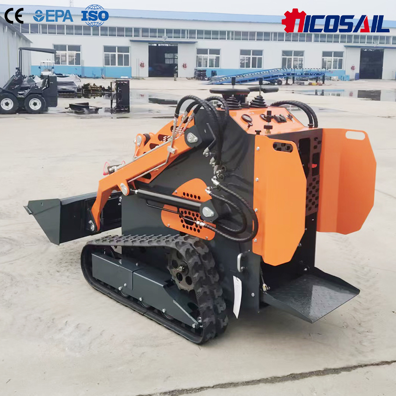 380Eミニスキッドステアローダー、積載量300kg、コンパ - Heavy Equipment Loader のレビューと価格