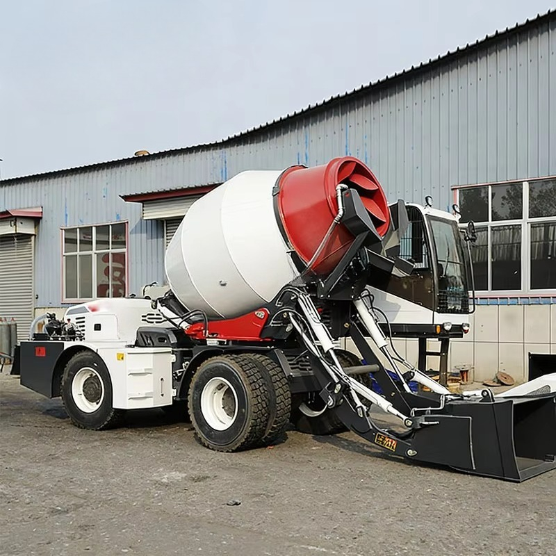3.5m³セルフローディングモバイルコンクリートミキサーマシ - Concrete Mixer Machine のレビューと価格
