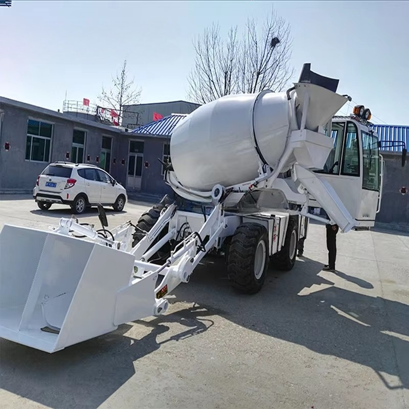 3.5m³セルフローディングモバイルコンクリートミキサーマシ - Concrete Mixer Machine のレビューと価格