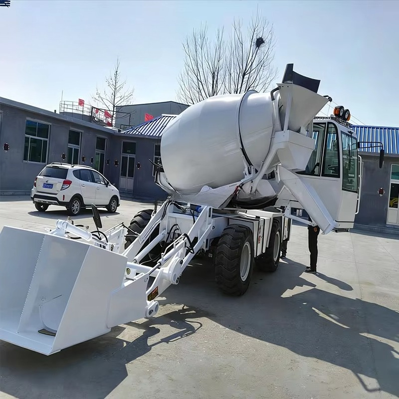 3.5m³セルフローディングモバイルコンクリートミキサーマシ - Concrete Mixer Machine のレビューと価格
